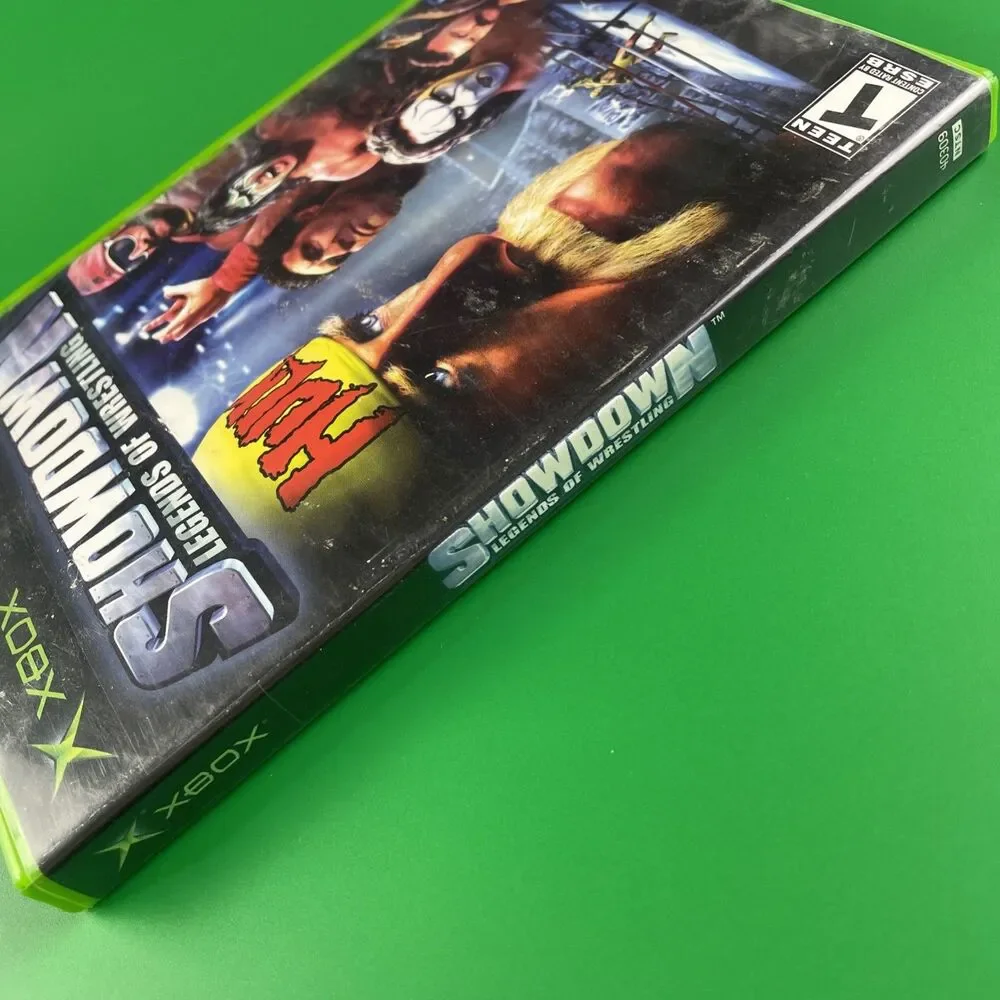 Showdown Legends of Wrestling (Microsoft Xbox, 2004) Complete CIB